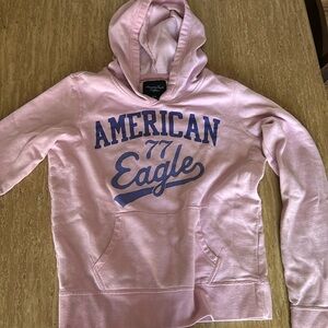 Pink American Eagle hoodie